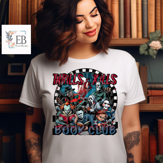 Thrills & Kills Book Club - Adult Tee