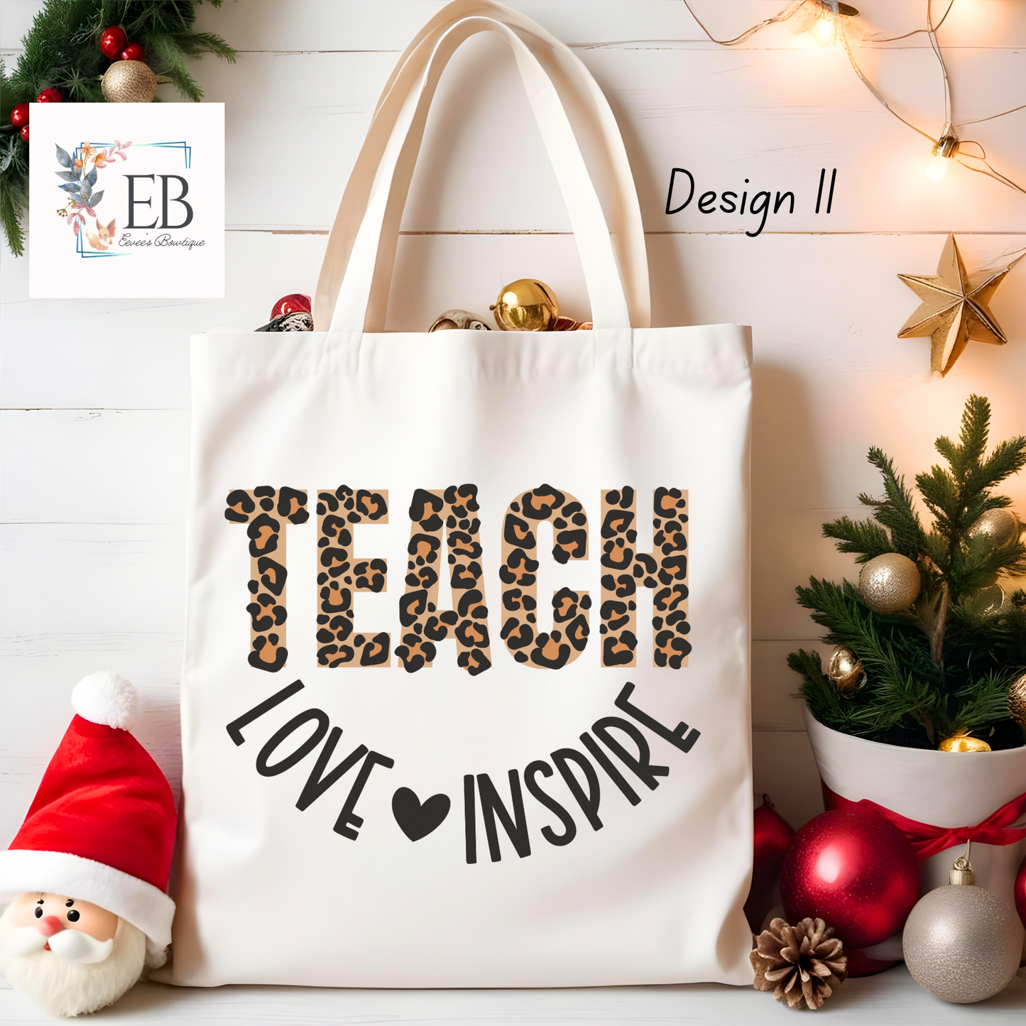 Teacher Canvas Tote Bag (15 Options!)