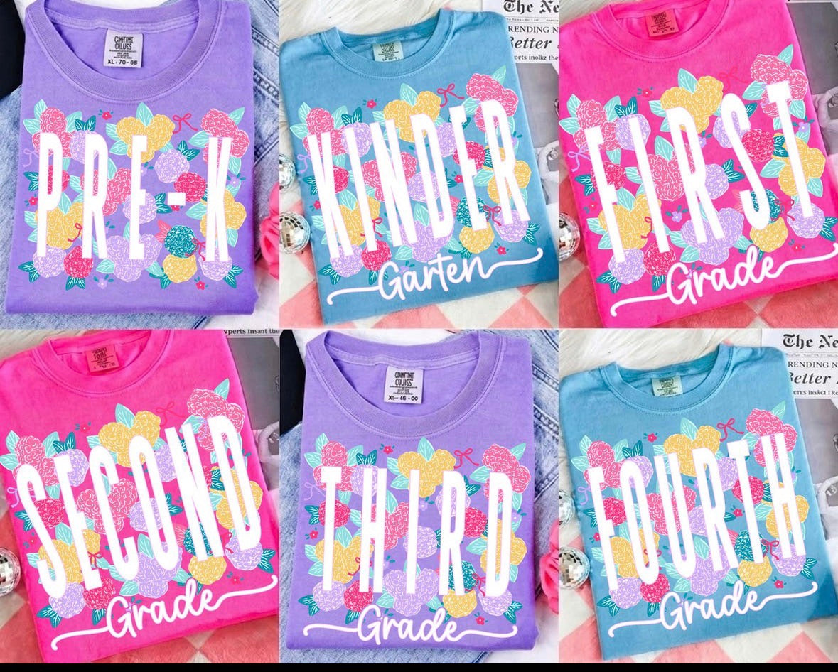 Floral Grades - Youth Tee