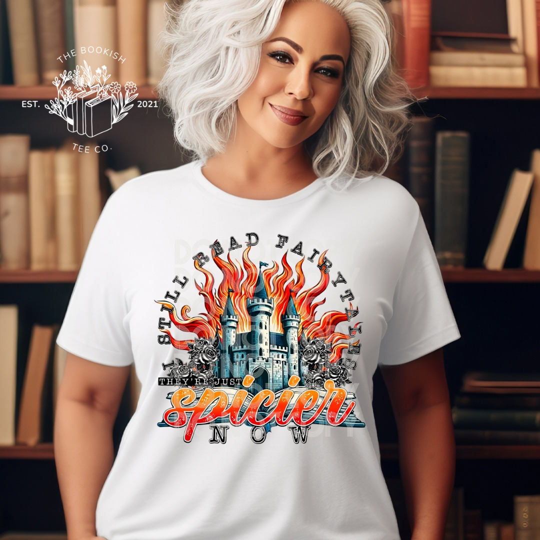 I Still Read Fairytales - Adult Tee