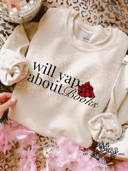 Will Yap About Books - Adult Tee