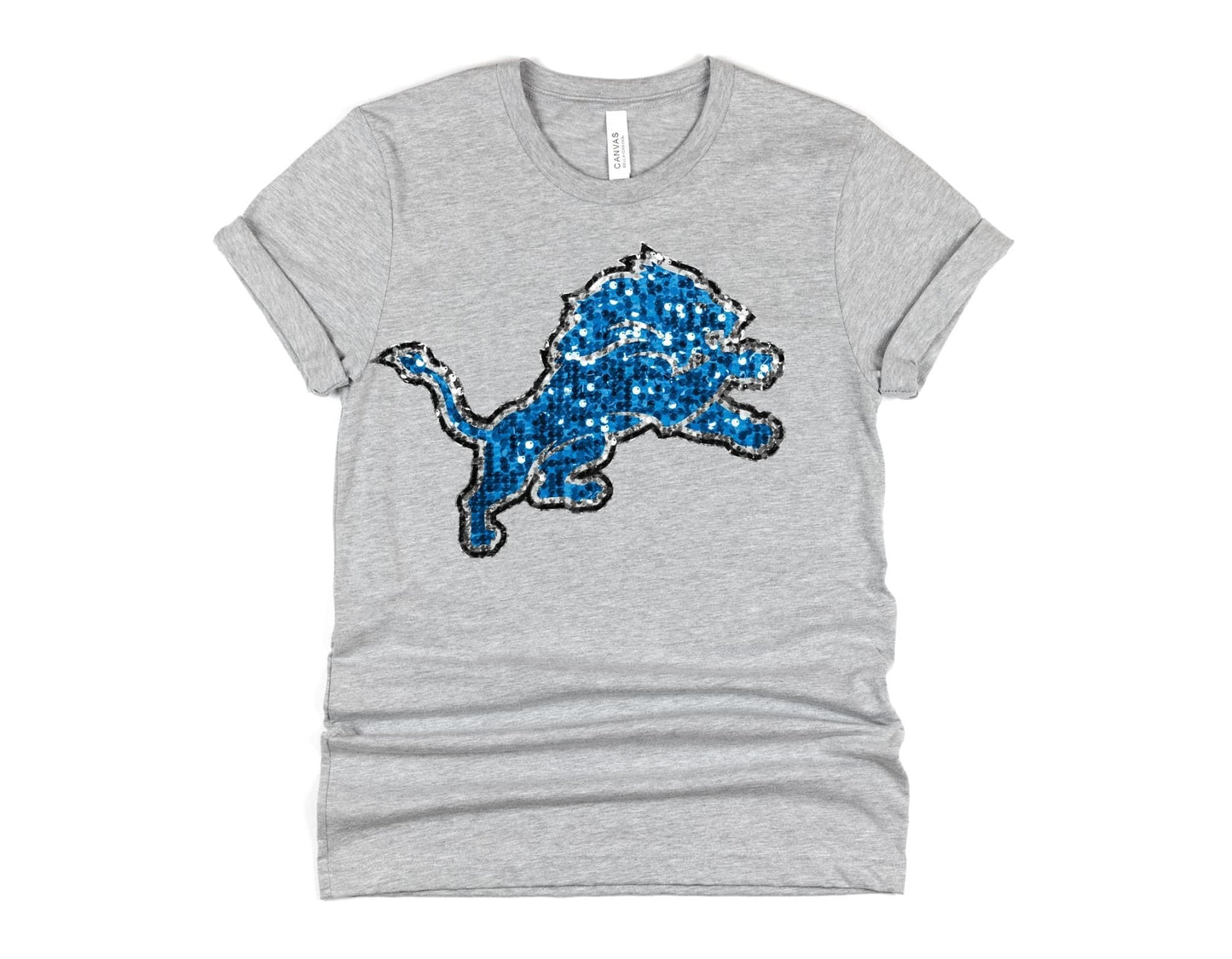 Sequin Football Teams (ALL TEAMS ARE IN THIS LISTING) - Adult Tee