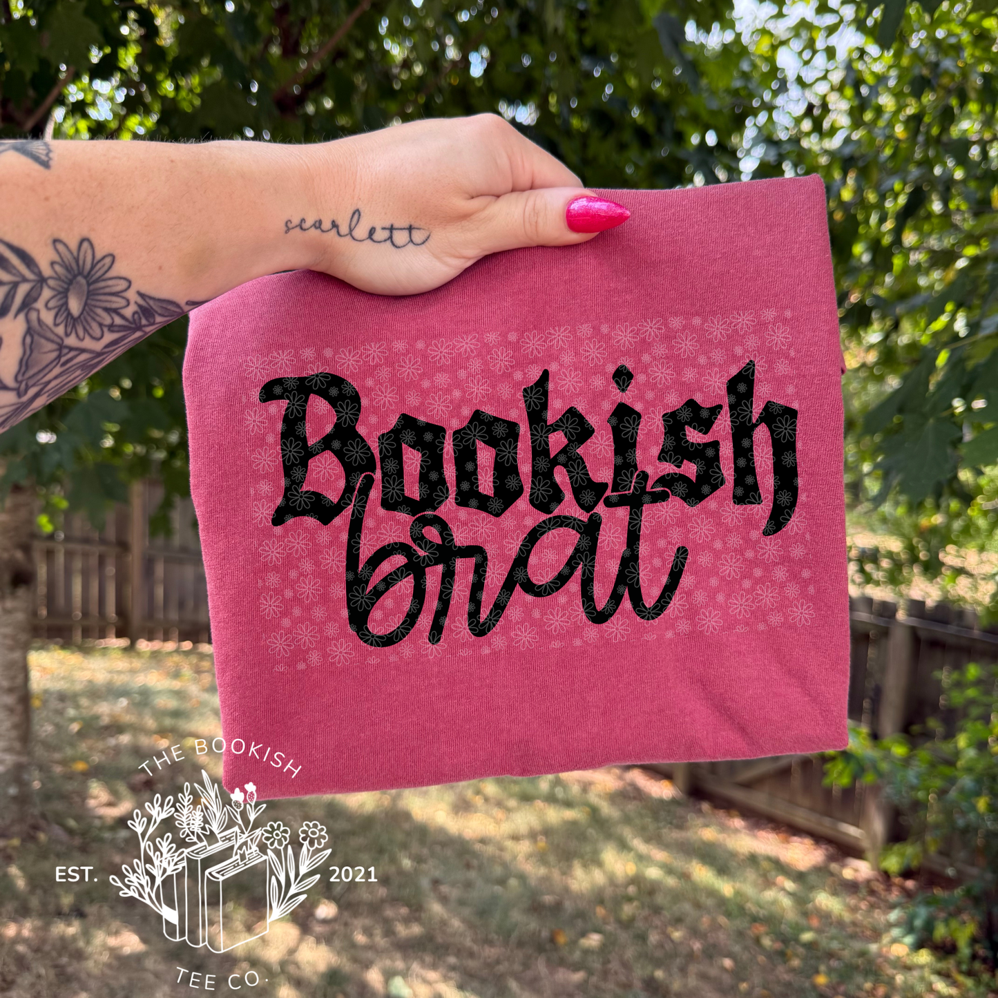 Bookish Brat - Adult Tee