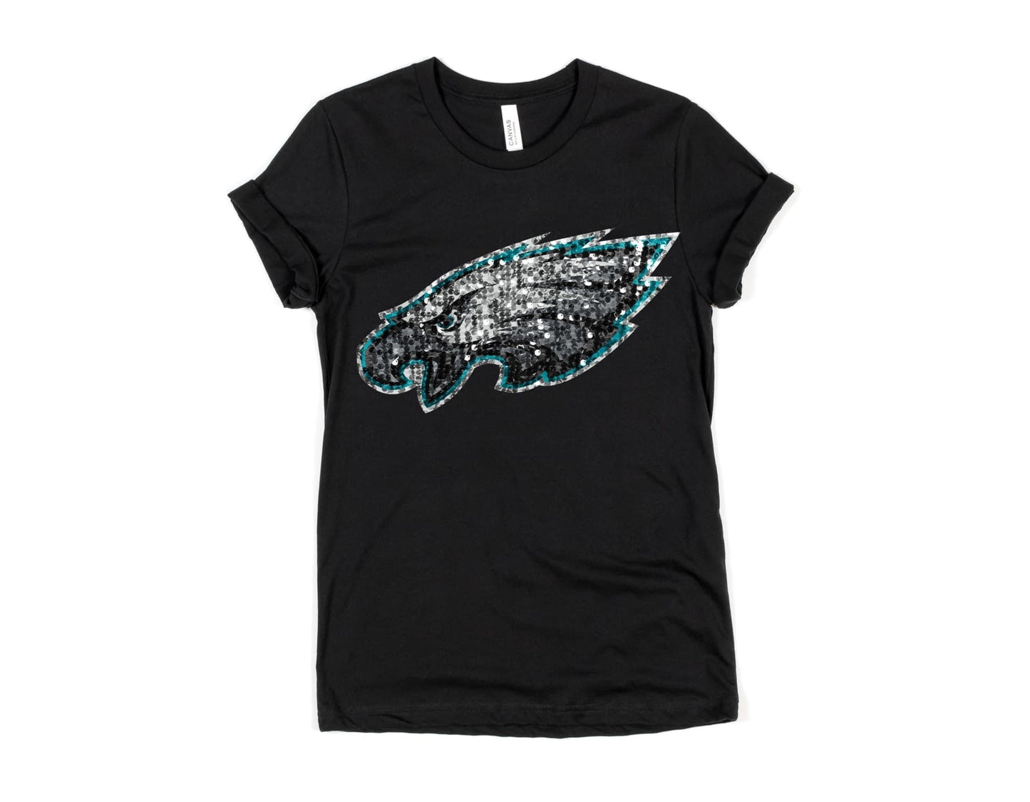 Sequin Football Teams (ALL TEAMS ARE IN THIS LISTING) - Adult Tee