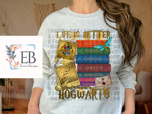 Life is Better When Im Mentally at Hwarts  - Adult Tee