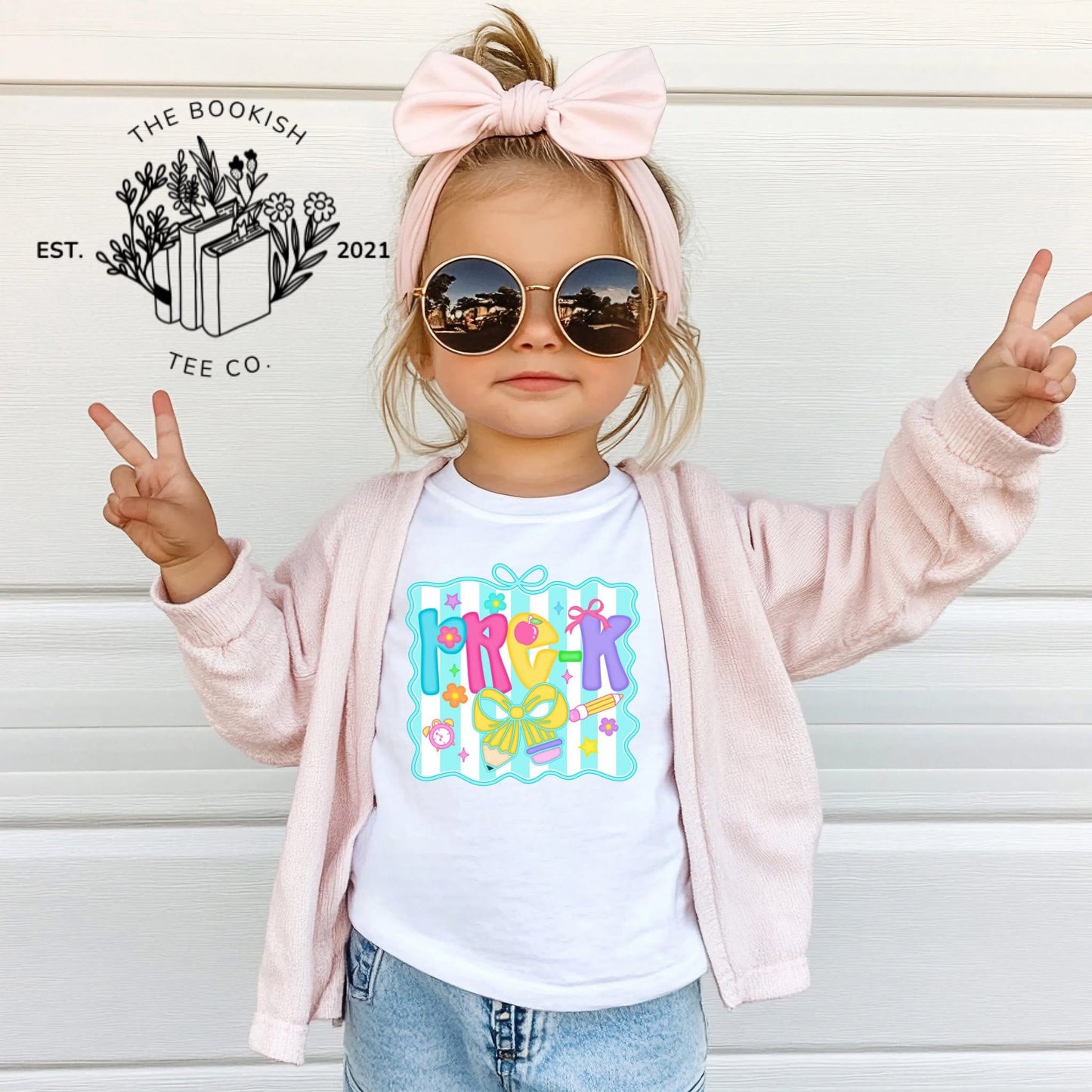 Blue Bow Grades - Youth Tee
