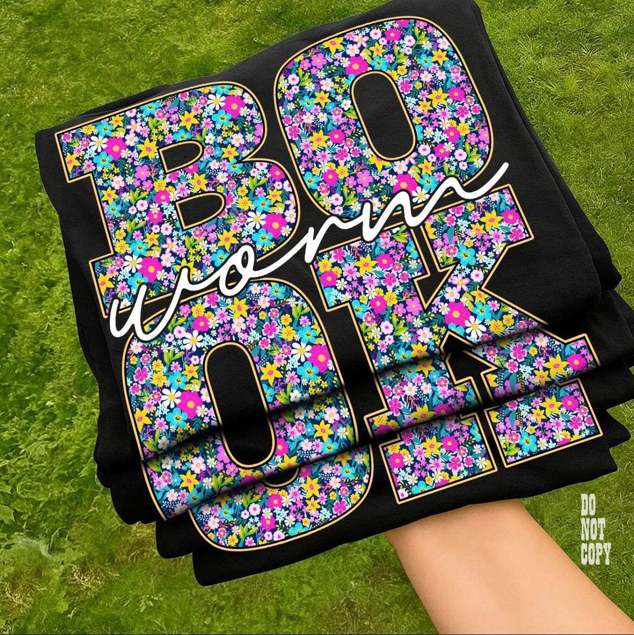 Floral Bookworm - Adult Tee