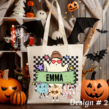 Halloween Name Bags