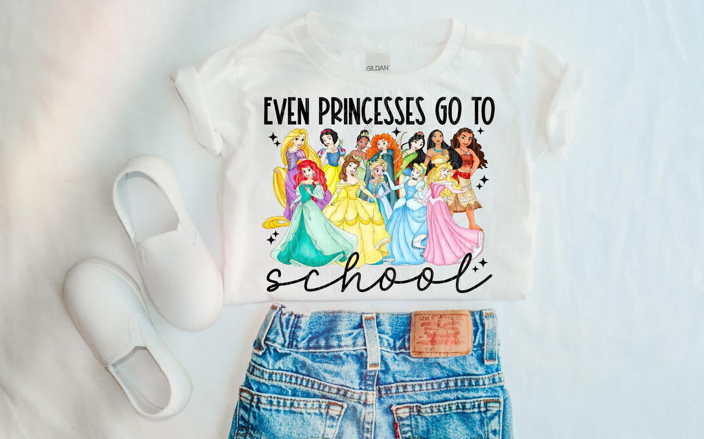 Even Princesses Go to School - Youth Tee