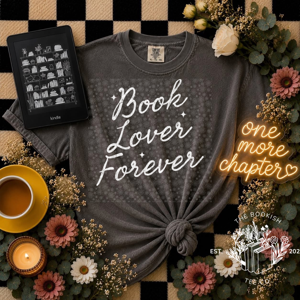 BLF White Text - Adult Tee
