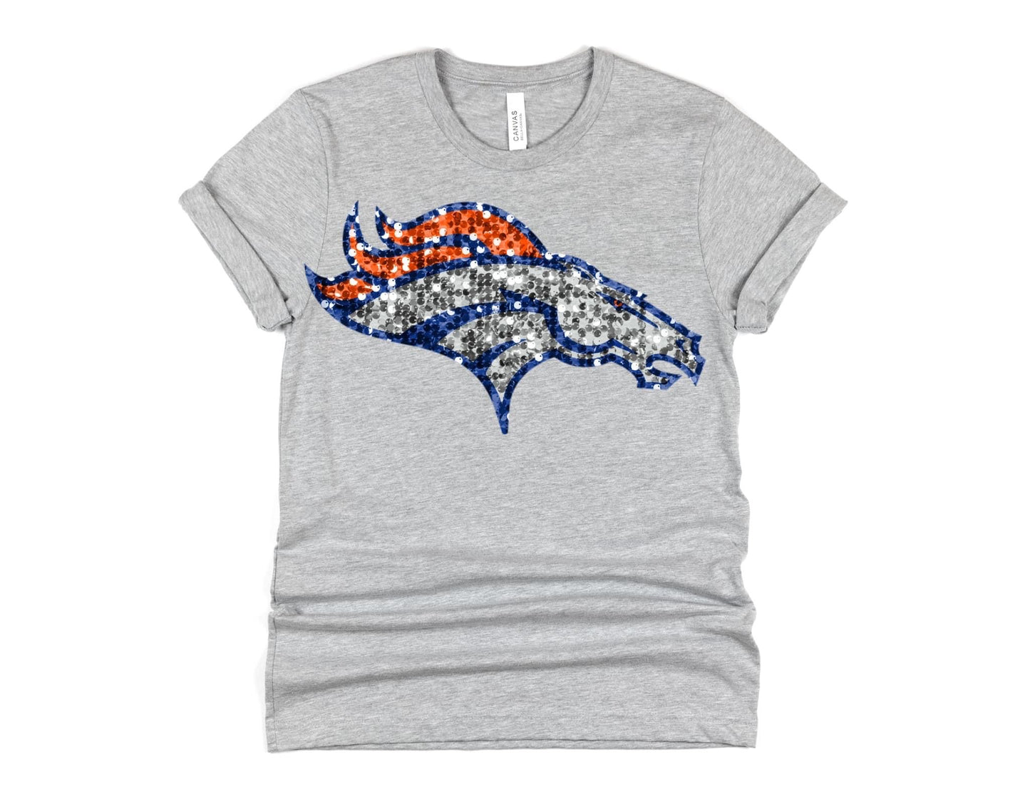 Sequin Football Teams (ALL TEAMS ARE IN THIS LISTING) - Adult Tee