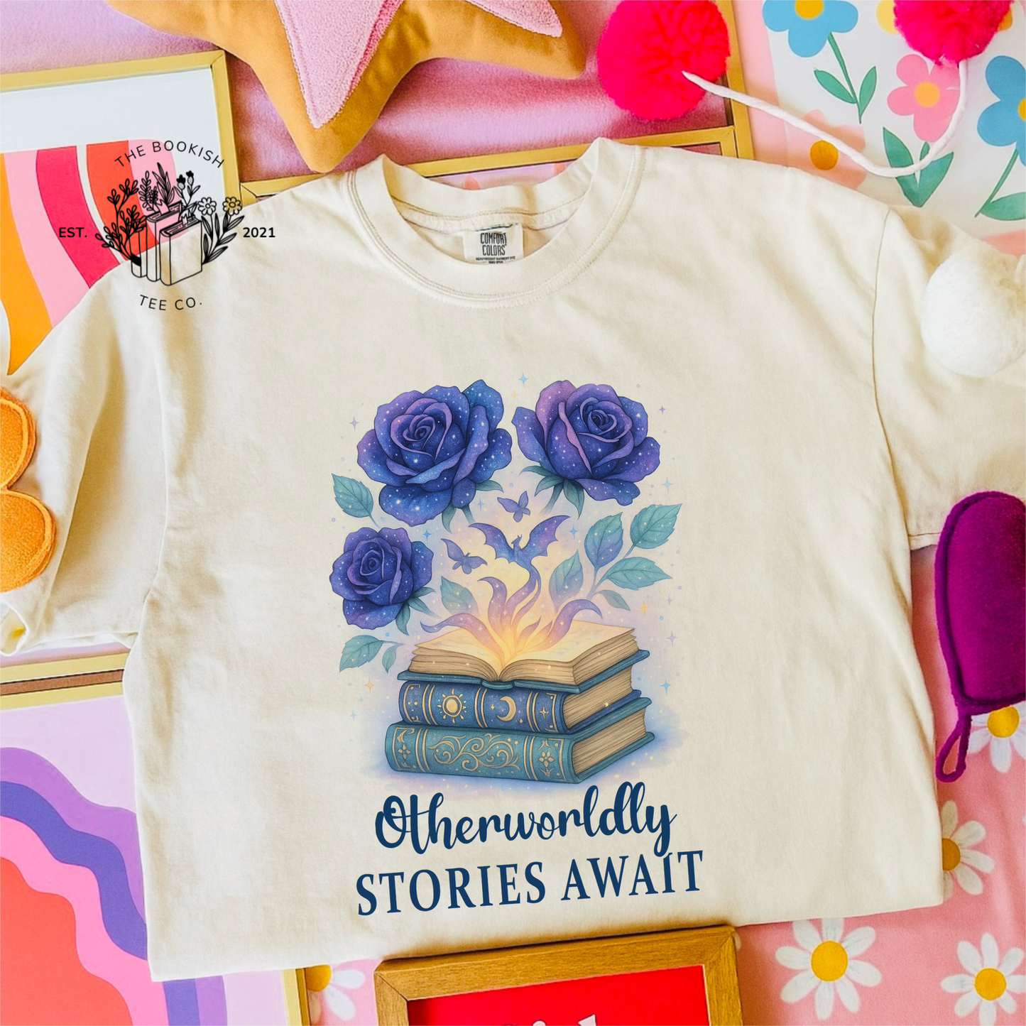 Otherworldly Stories Await - Adult Tee
