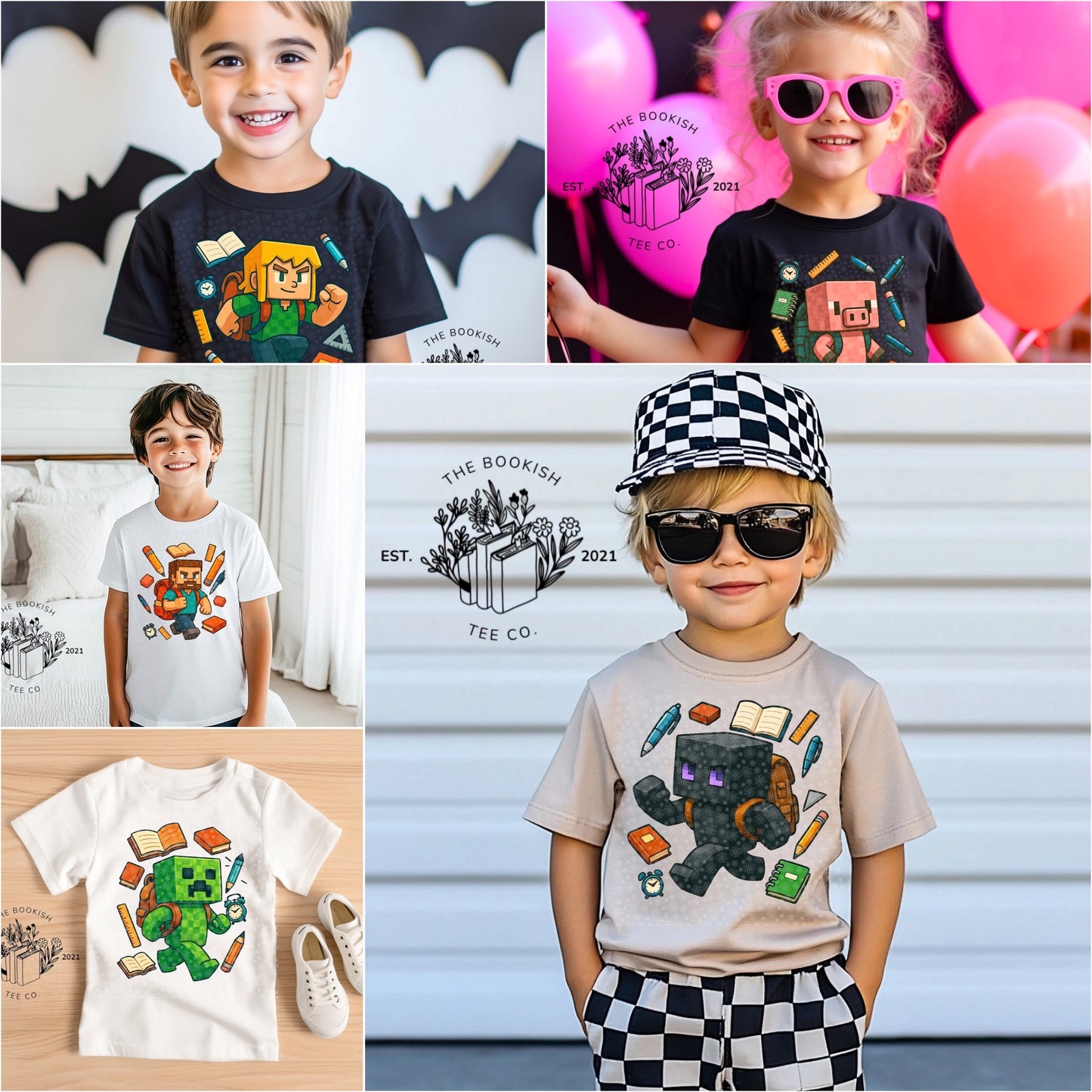 Pixel School - Youth Tee