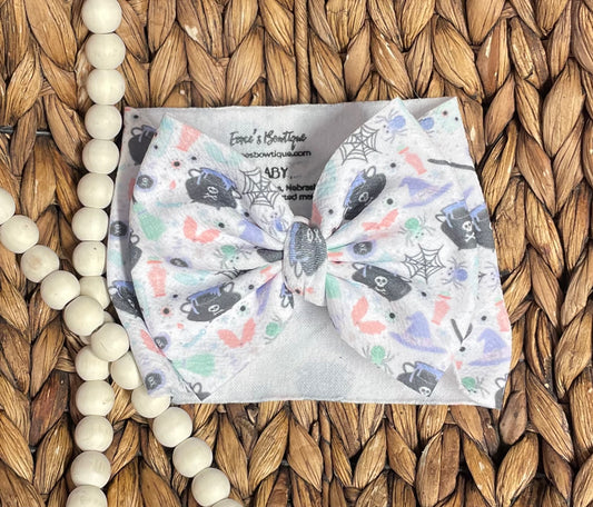 Pastel Halloween - BABY Big Bow Wrap (RTS)