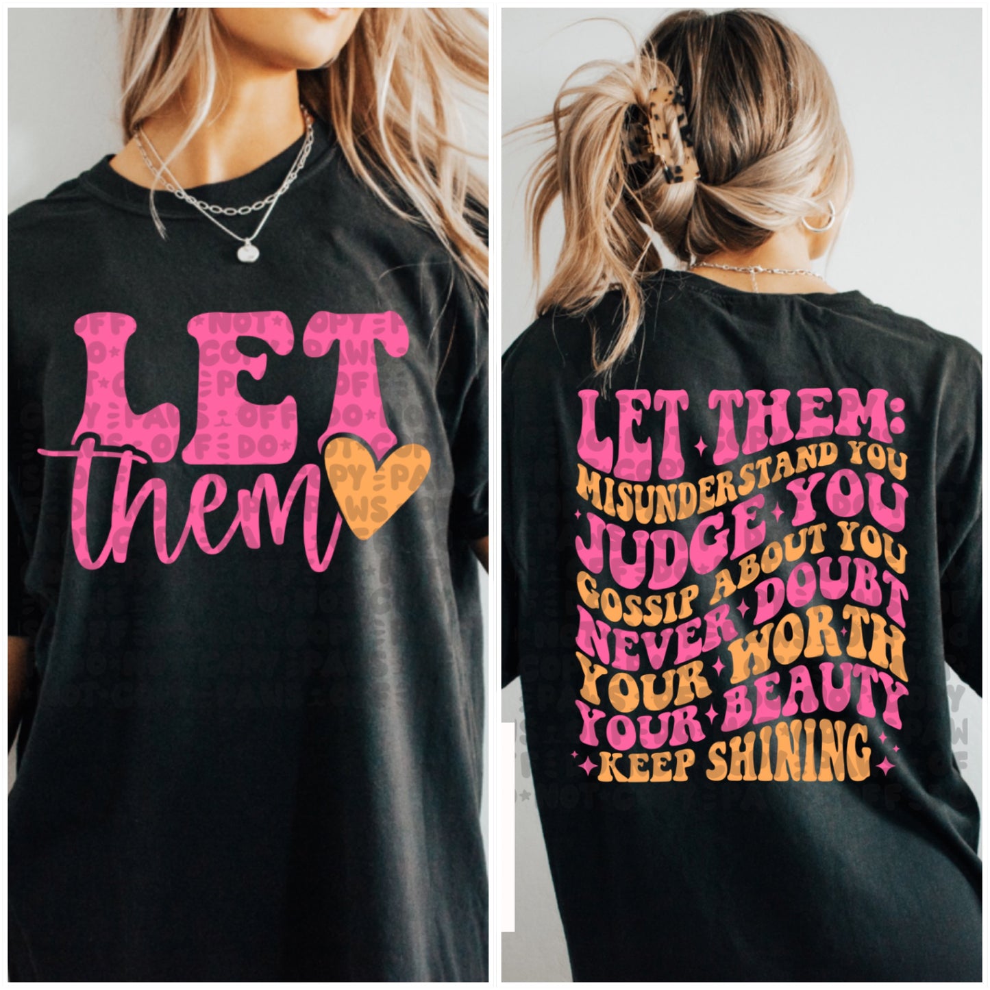 Let Them - Adult Tee