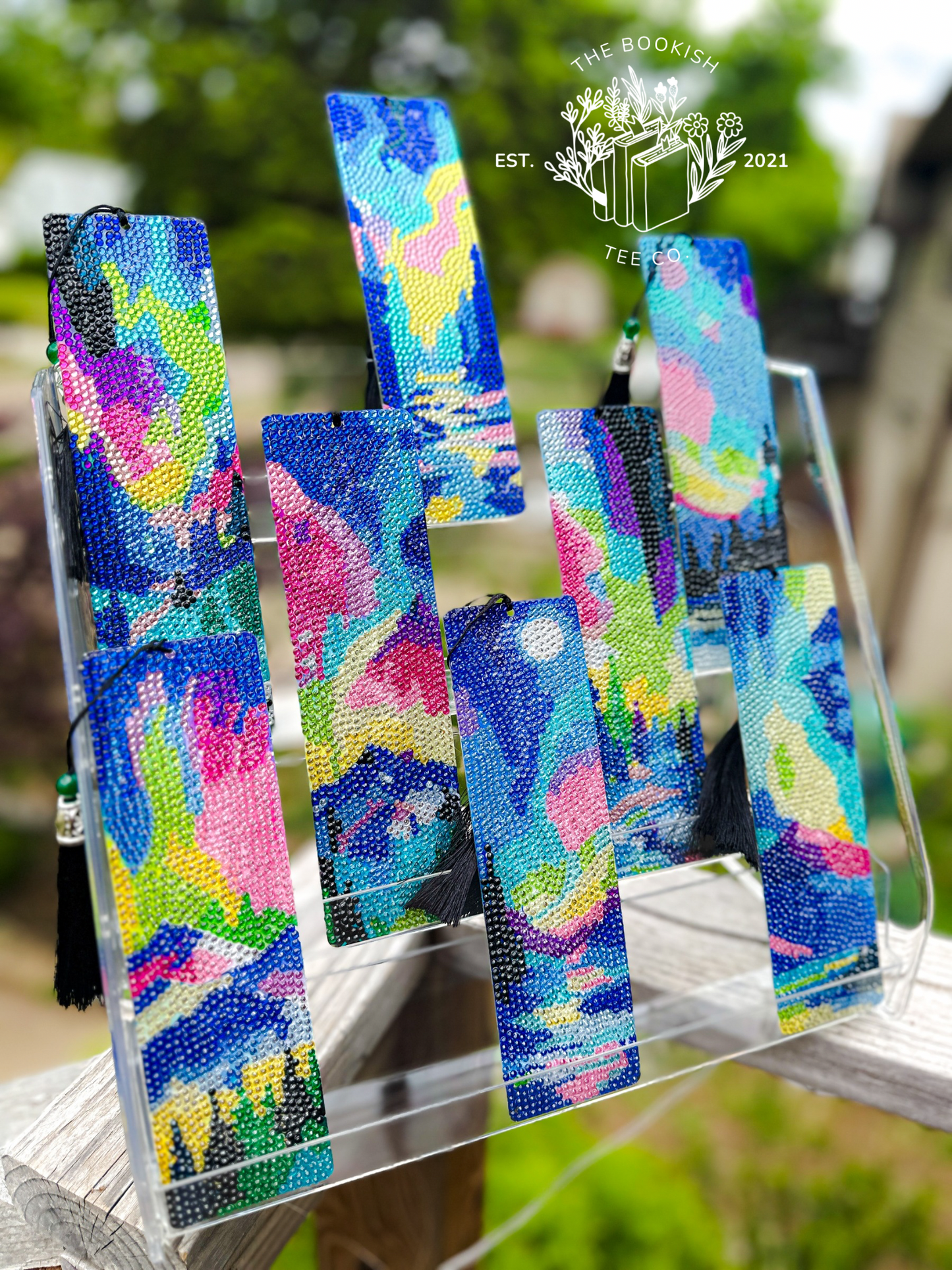 Mystery Northern Lights Diamond Art Bookmark (RTS)