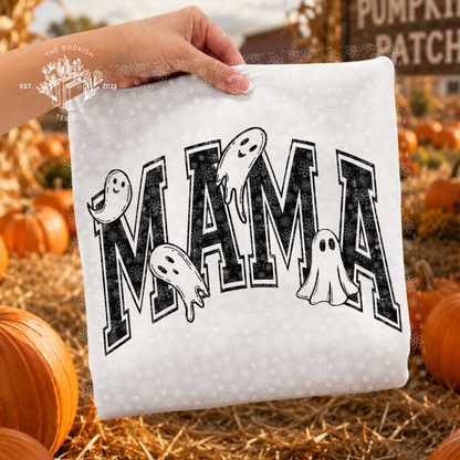 Mama Ghost (Black) - Adult Tee