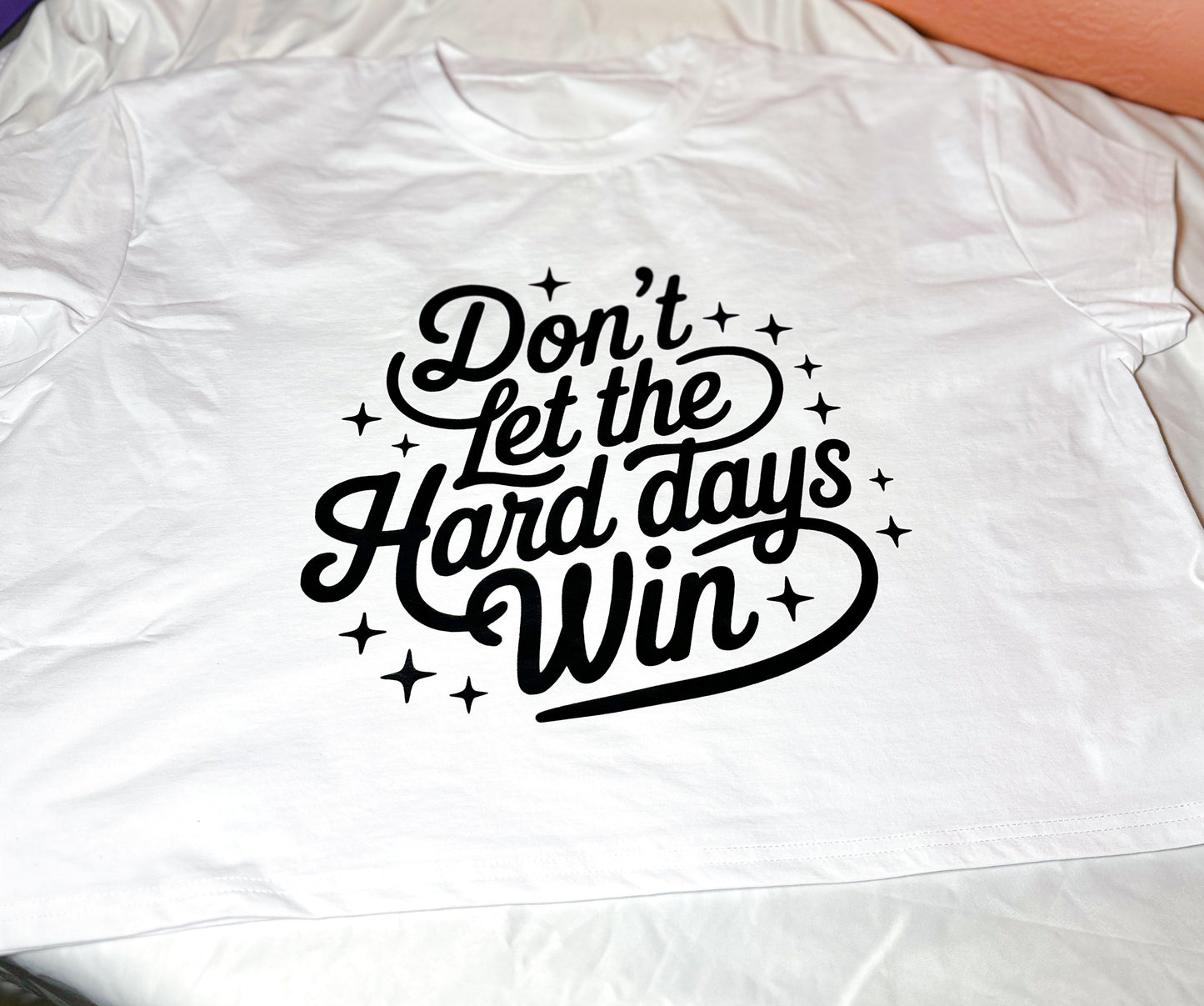 Hard Days - Crop Tee (RTS)