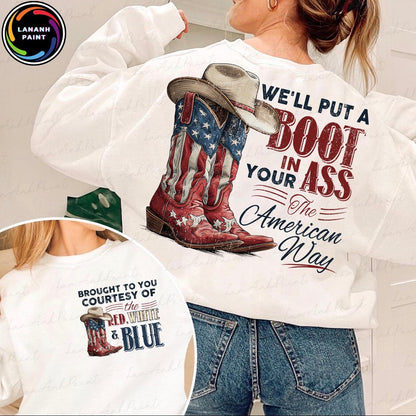 Boot in Your Ass - Adult Tee