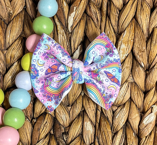 Spring Butterfly & Rainbow - Bitty