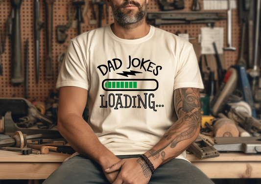 Dad Jokes Loading… - Adult Tee