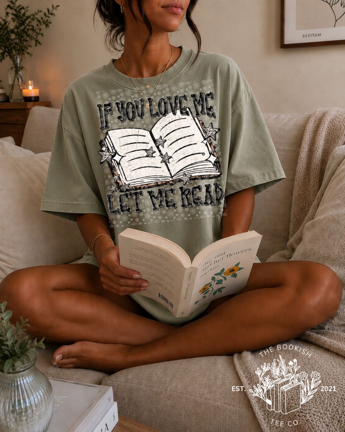 If You Love Me Let Me Read - Adult Tee