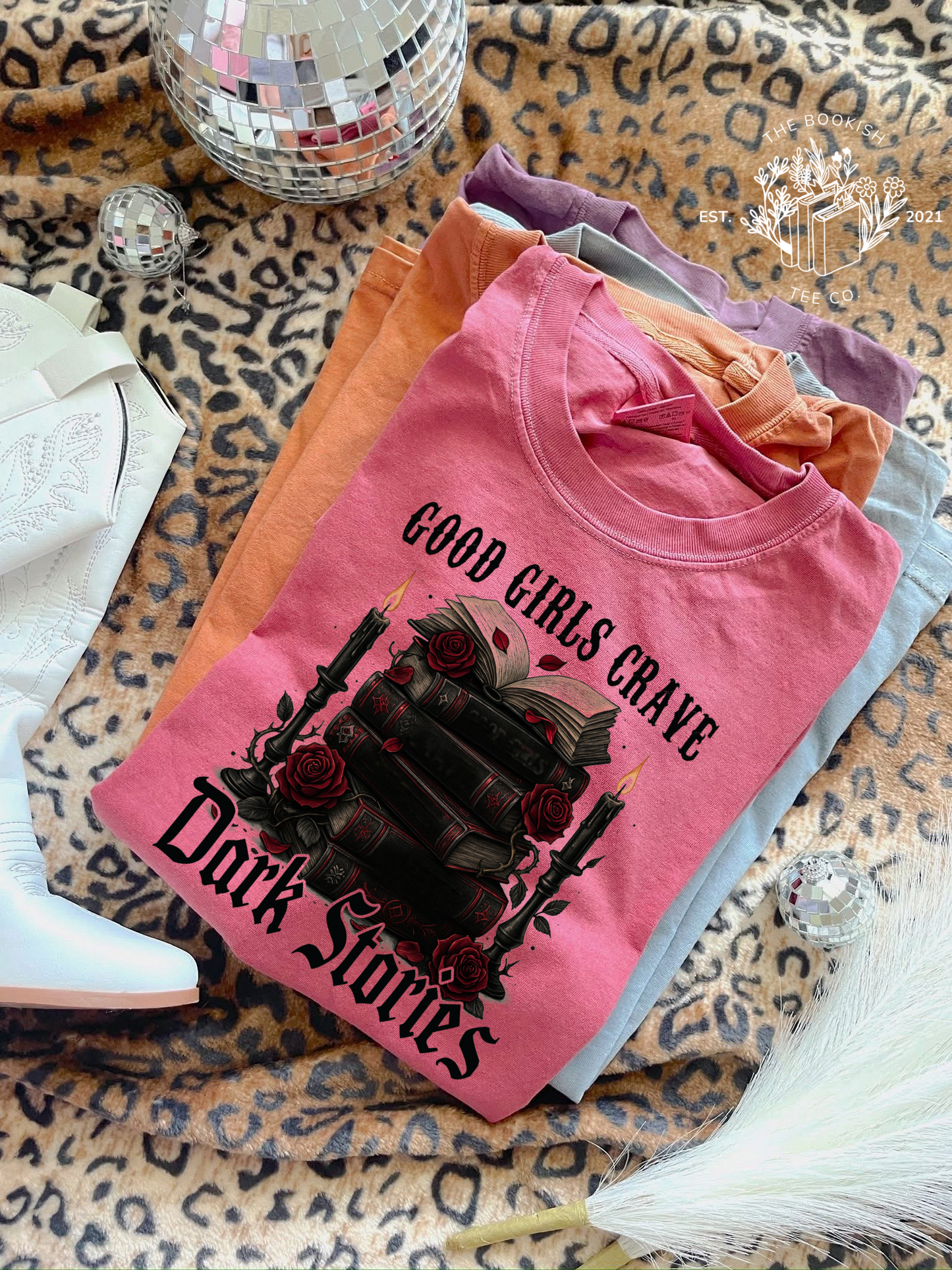 Good Girls Crave Dark Stories - Adult Tee