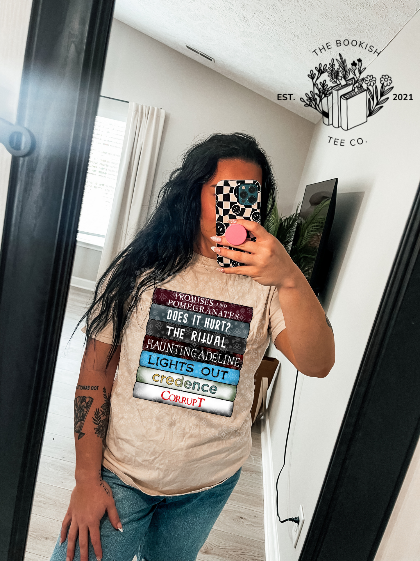 Dark Romance Spines - Adult Tee