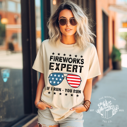 Fireworks Expert - Adult Tee