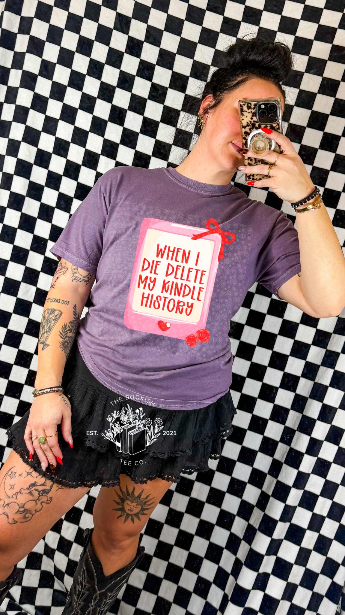 Delete my Kindle History - Adult Tee