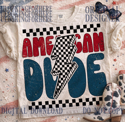 American Dude - Youth Tee