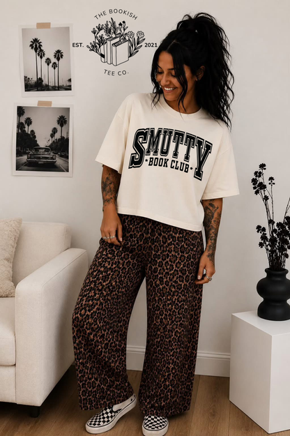 Smutty Book Club (Black) - Adult Tee