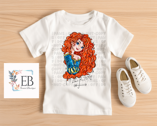 Red Hair Princess - Youth Tee