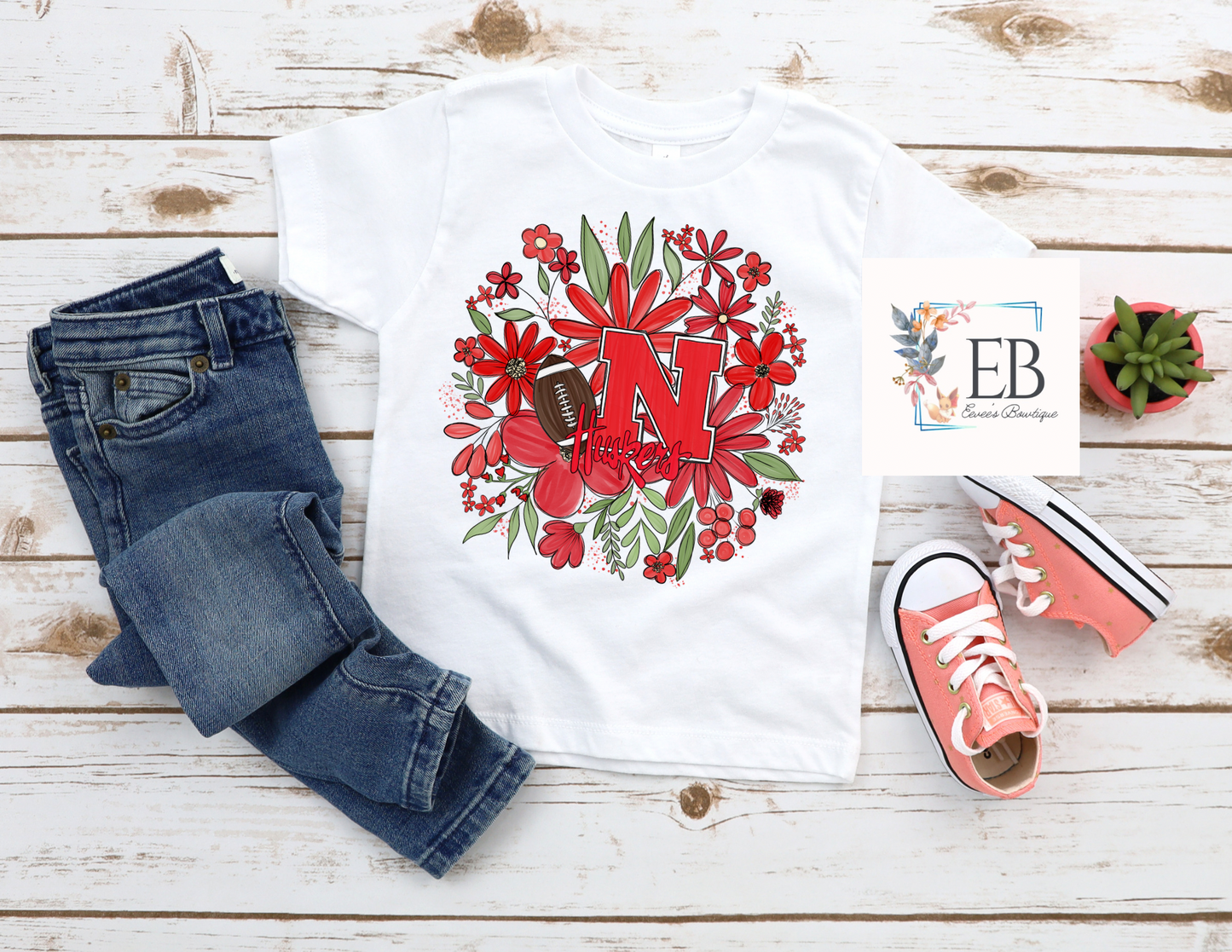 Floral NE - Kids Tee