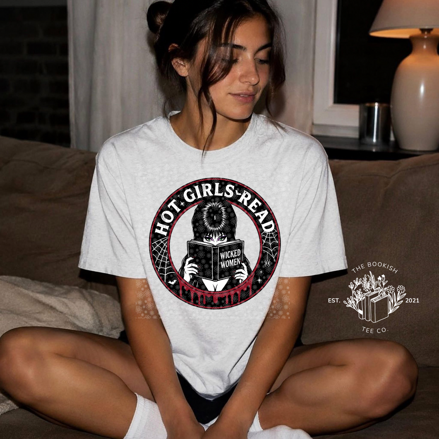 Hot Girls Read - Adult Tee