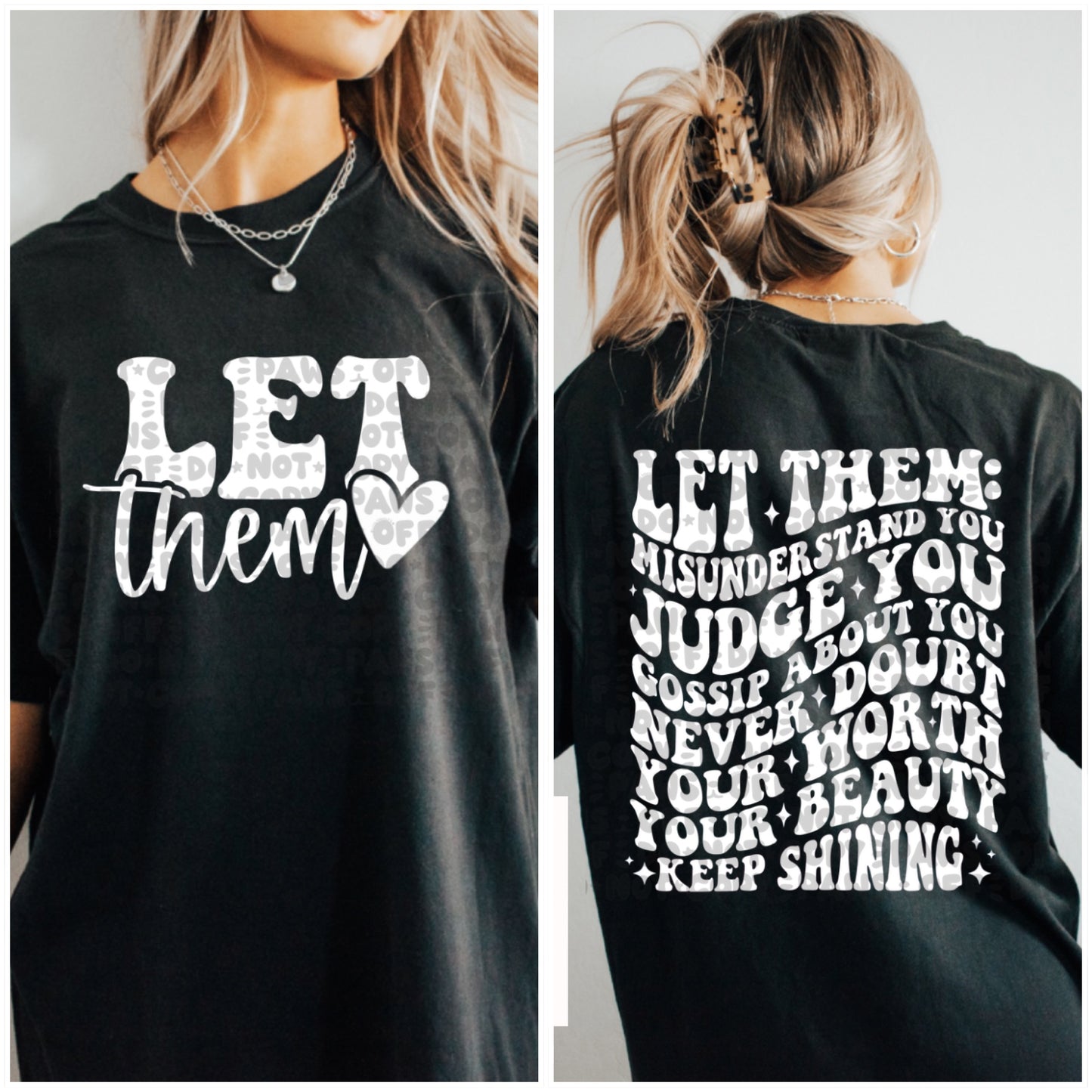 Let Them - Adult Tee