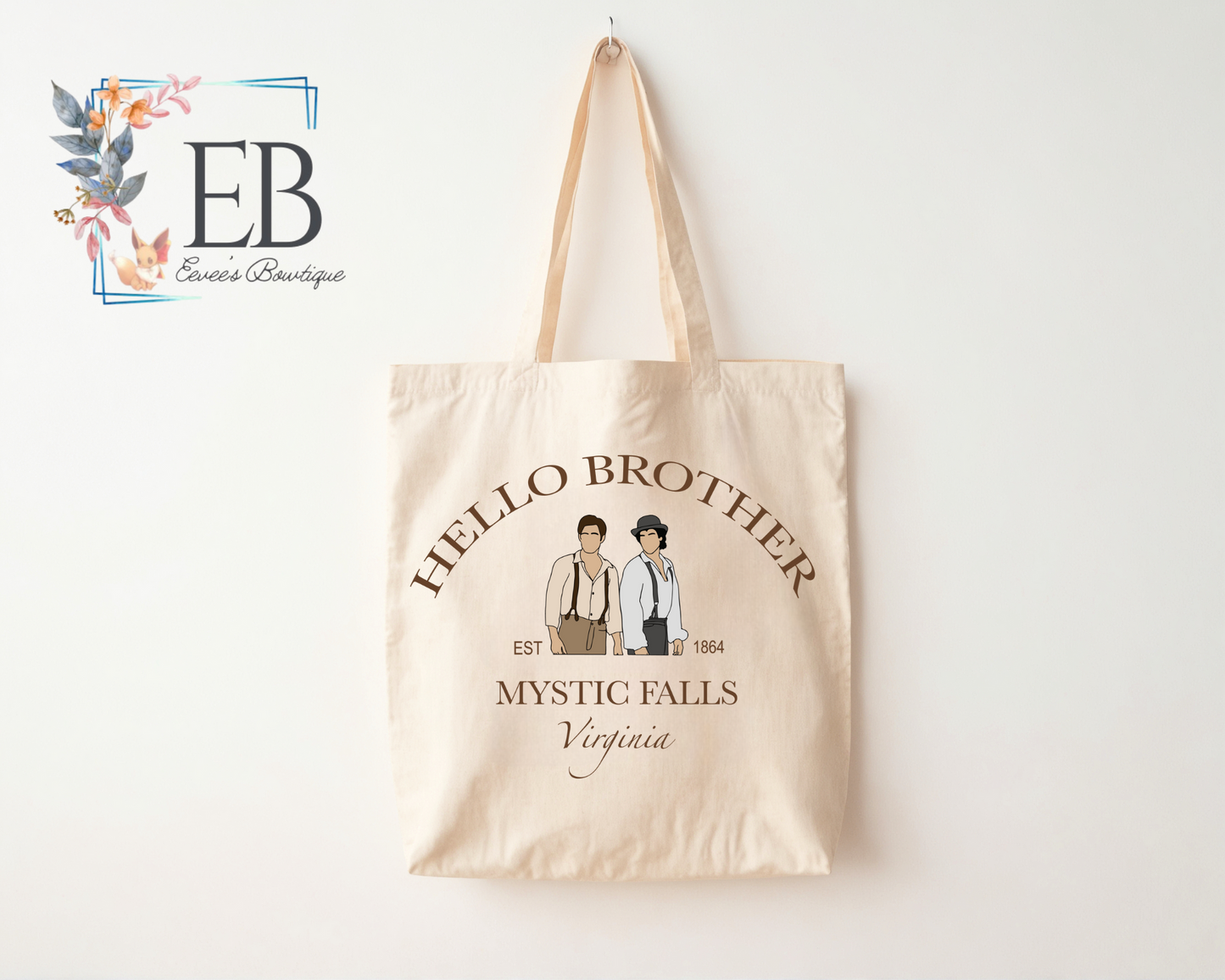 TV Inspired Canvas Tote Bag