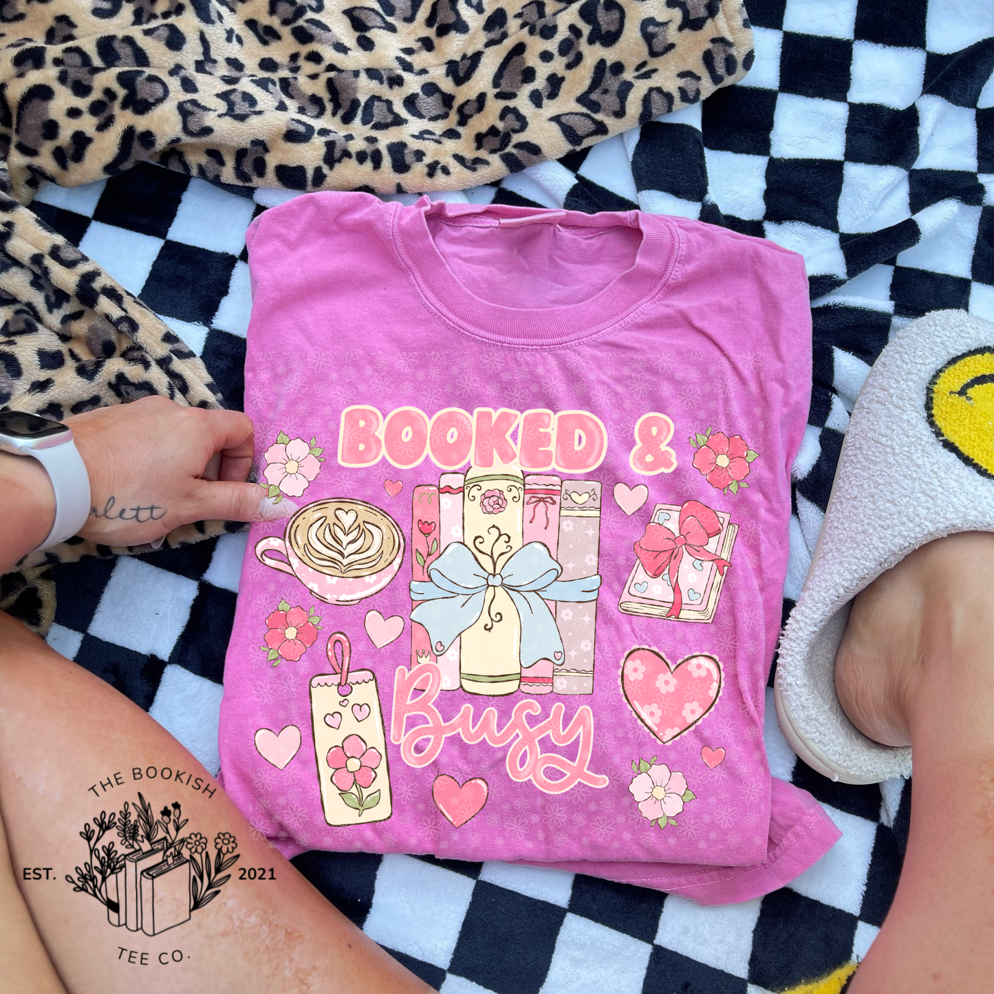 Booked & Busy - Adult Tee