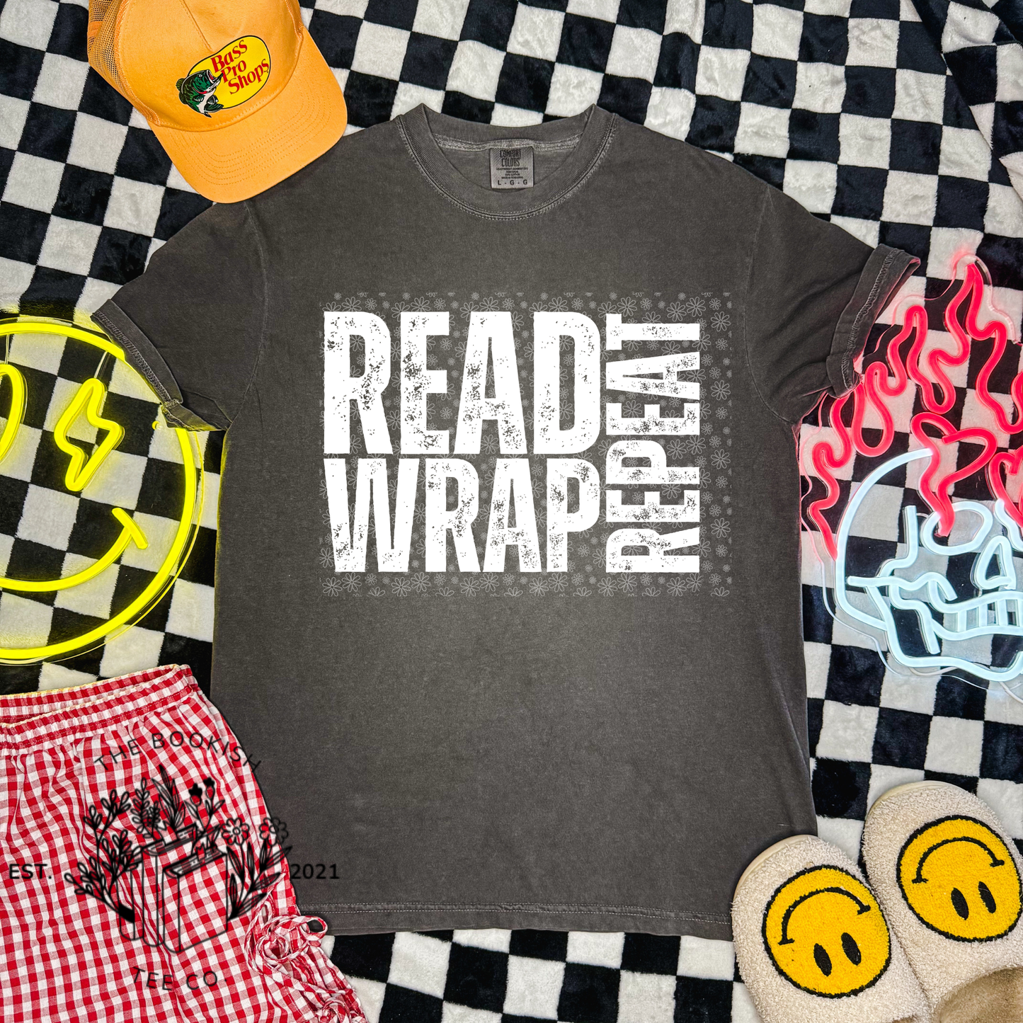 Read Wrap Repeat - Adult Tee