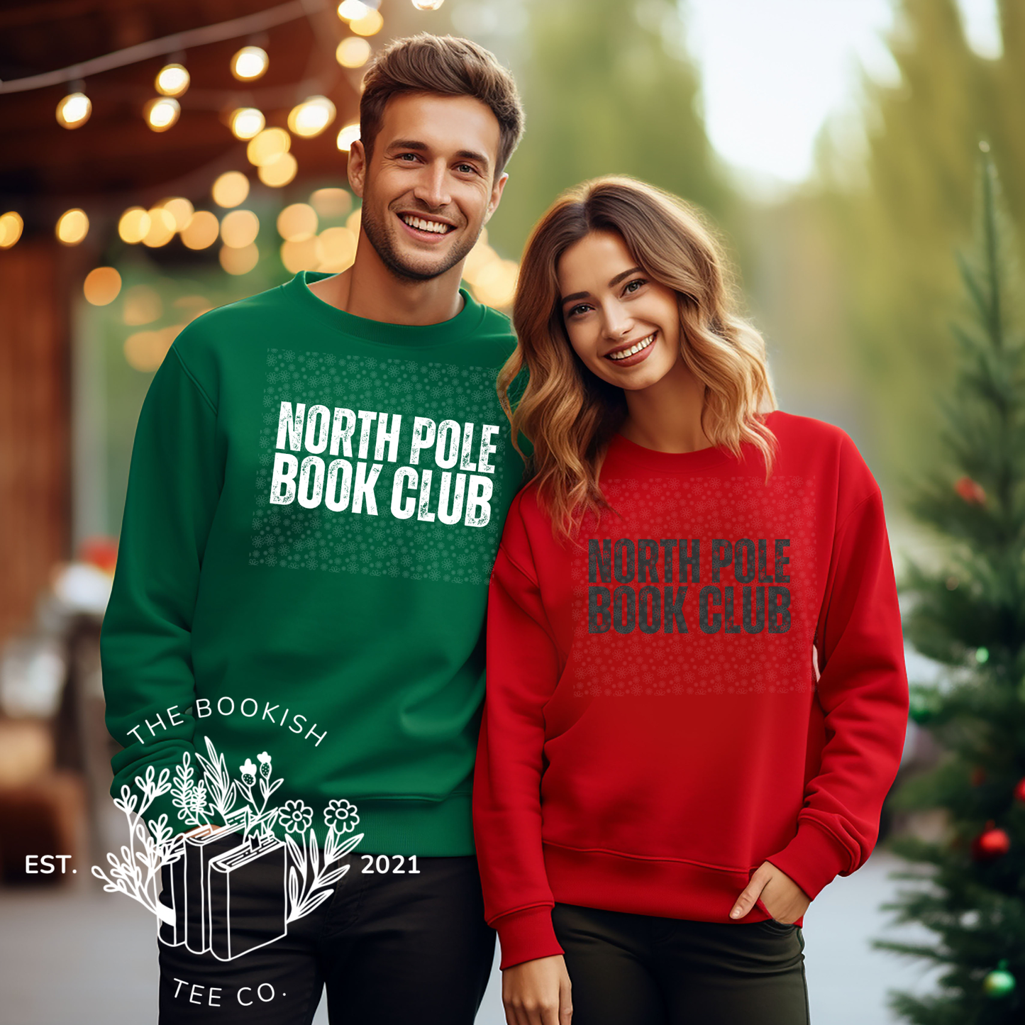 North Pole Book Club - Adult Tee