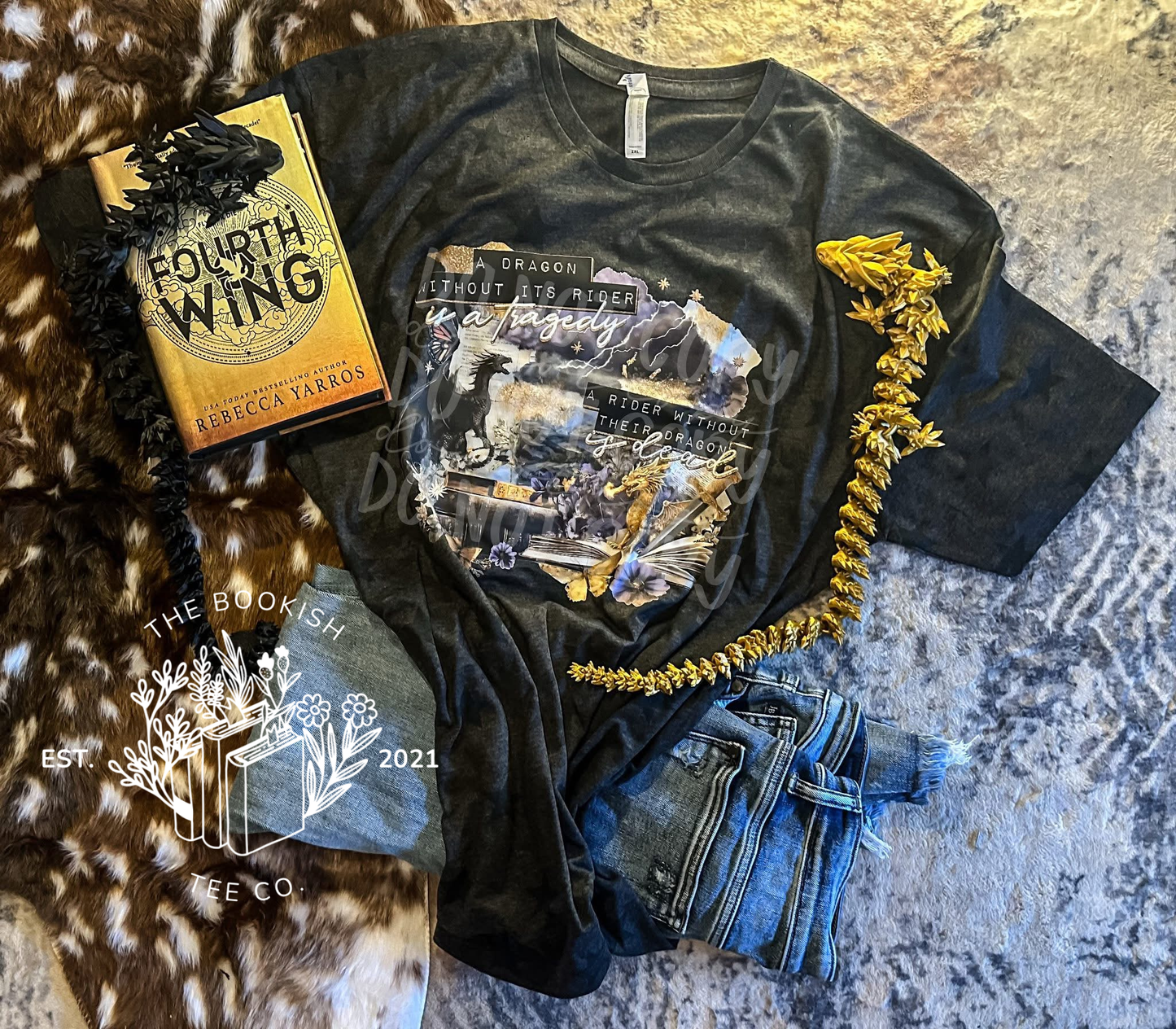 A Rider Without Their Dragon - Adult Tee