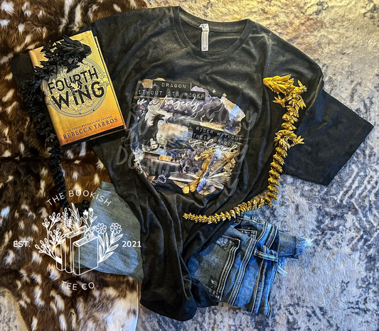 A Rider Without Their Dragon - Adult Tee