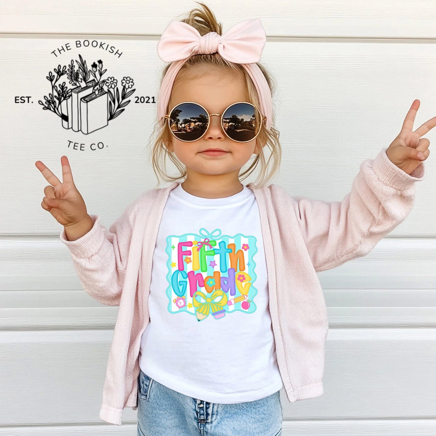 Blue Bow Grades - Youth Tee