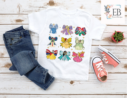 Princess Bows - Youth Tee