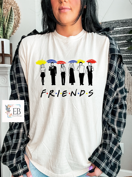 Umbrella Friends - Adult Tee