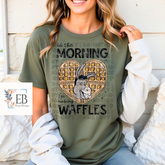 Making Waffles  - Adult Tee