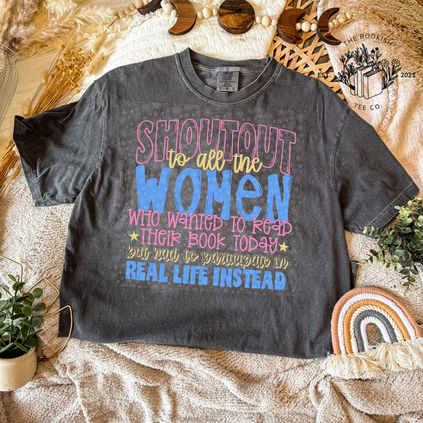 Shoutout (Multicolored) - Adult Tee