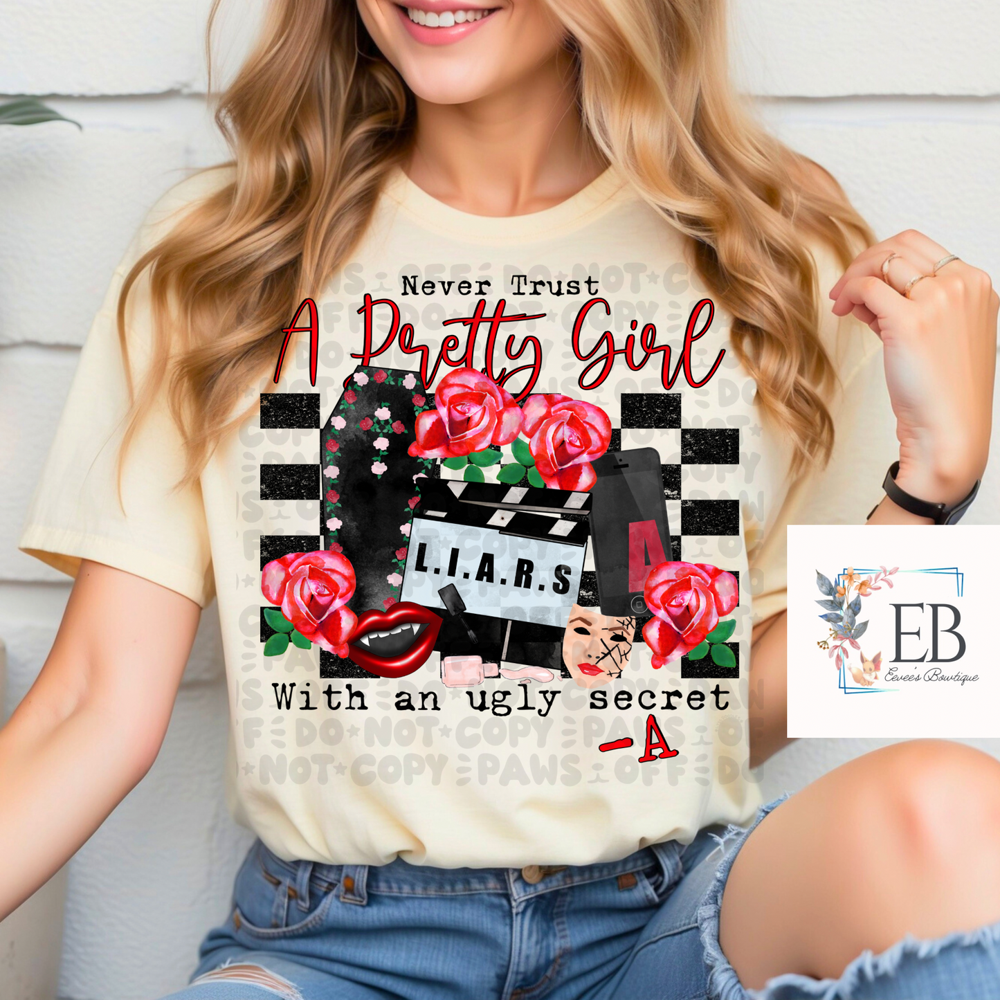 Never Trust a Pretty Girl - Adult Tee