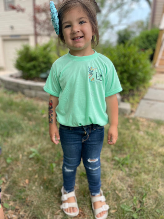 Eevee’s Bowtique Pocket Logo - Kids Tee