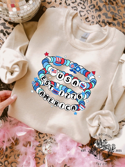 USA Bracelets - Adult Tee